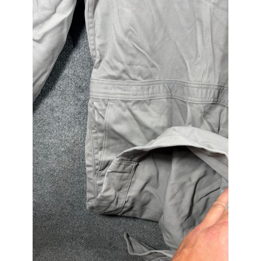 Carhartt FR Traditional Coveralls 54 Tall Gray Zip Up Multi Pocket Mechanic - Picture 7 of 10